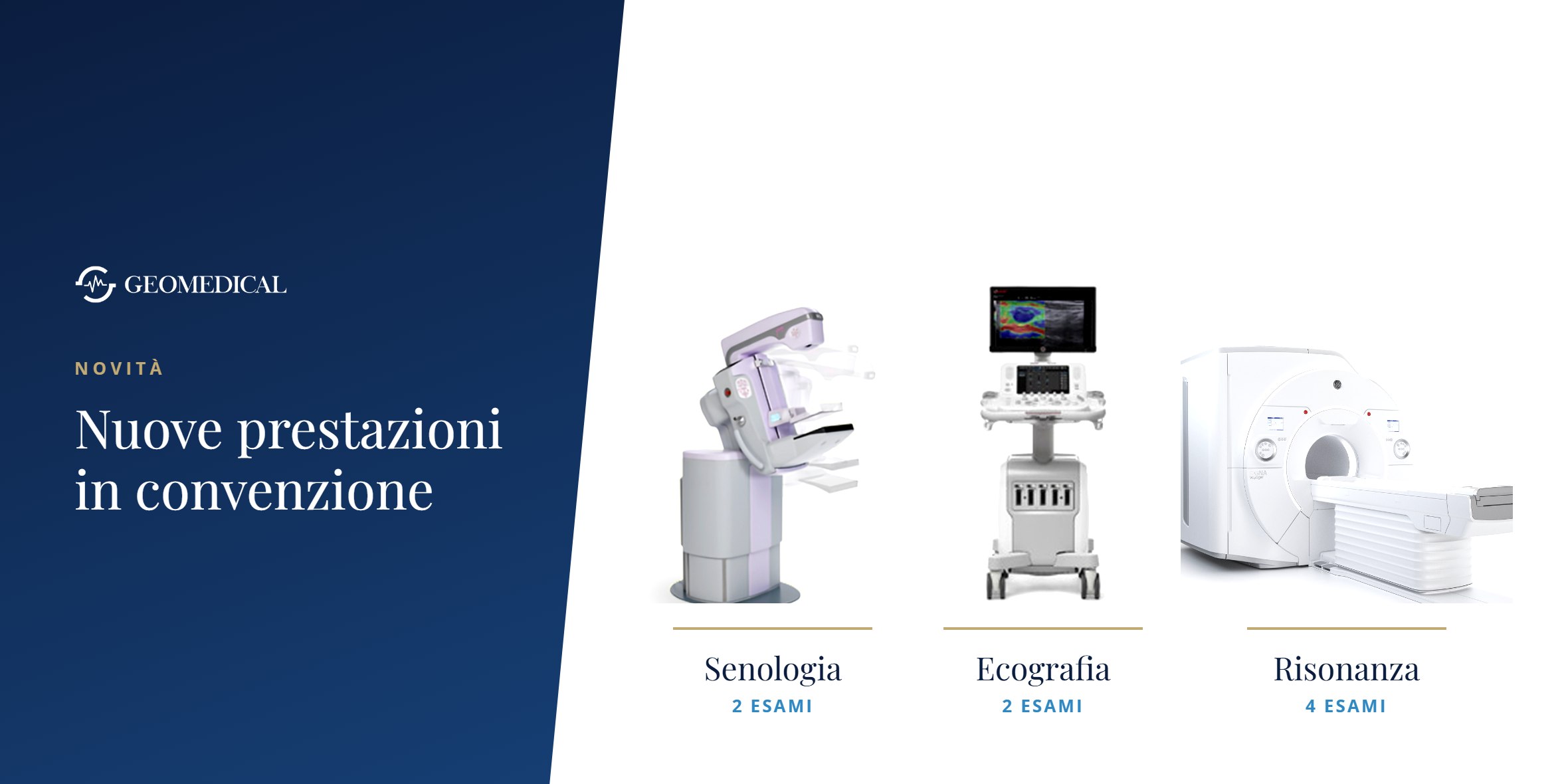 Nuove prestazioni in convenzione: senologia, ecografia e risonanza magnetica